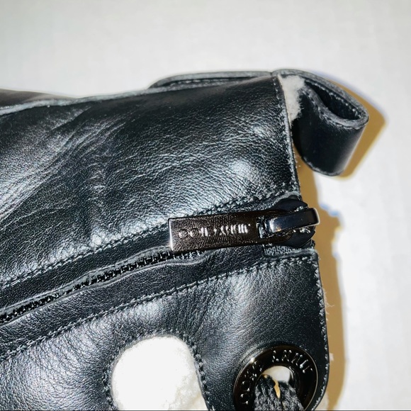 NEW JIMMY CHOO Bei Ankle Leather Combat Boots - Picture 14 of 16